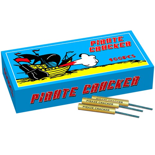 Pirate cracker 100st